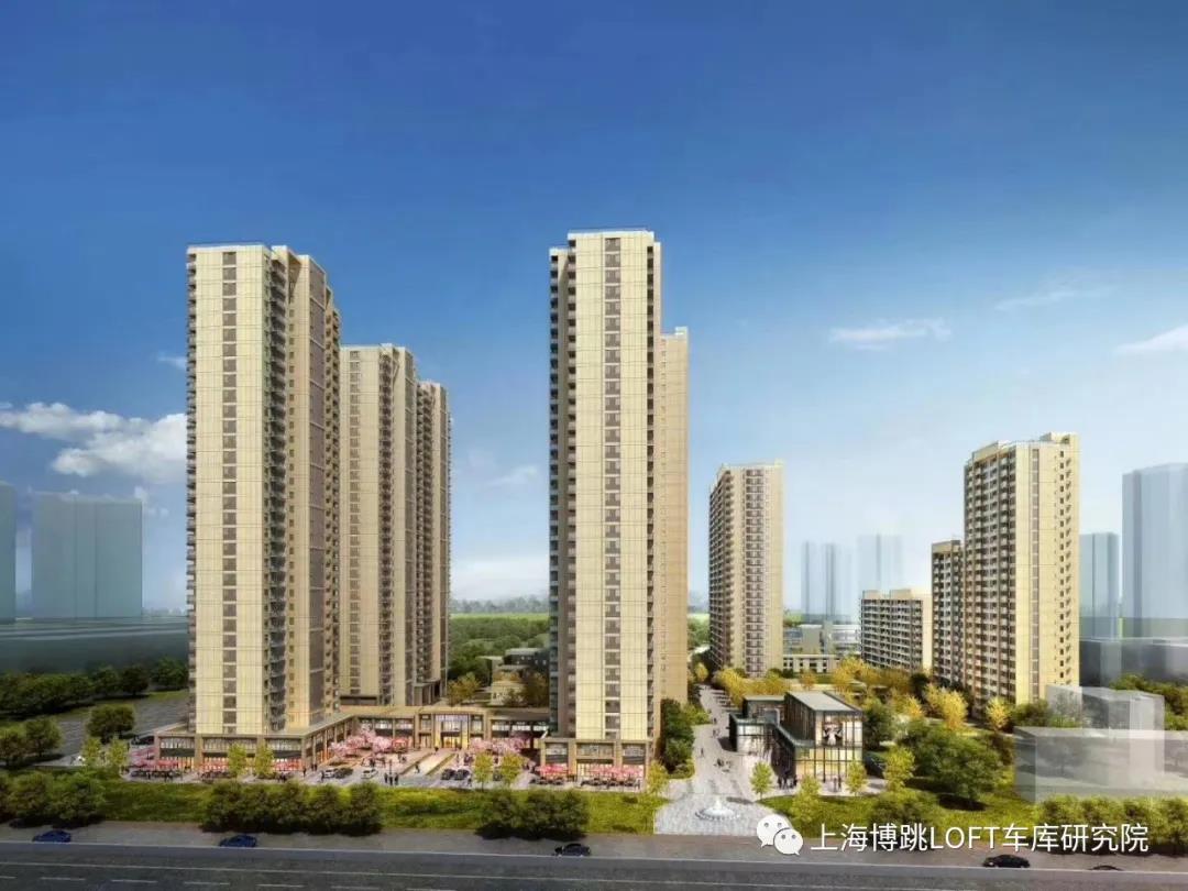 绵阳采用了LOFT车库武汉当代集团春风十里项目现已结构封顶！